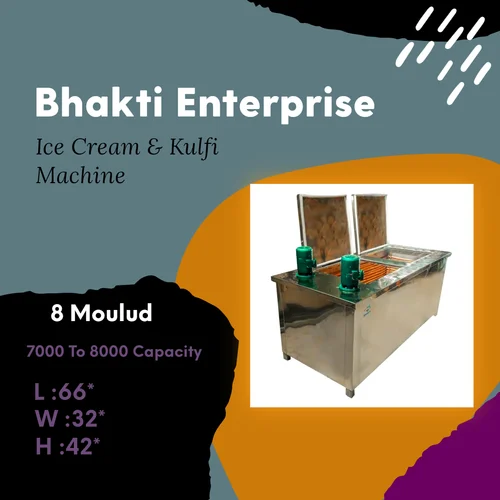 14 Moulds Kulfi Making Machine