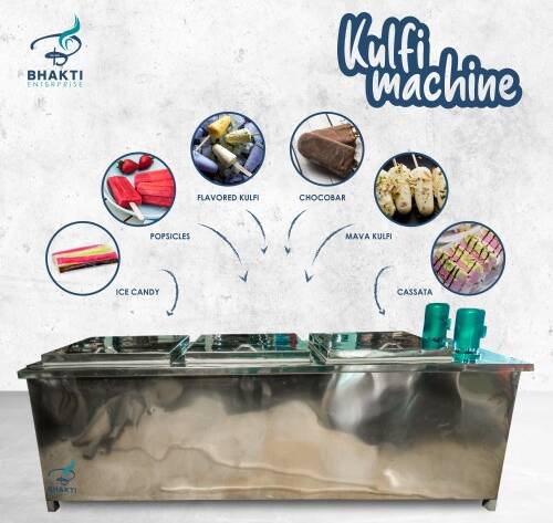 20 Moulds Kulfi Making Machine